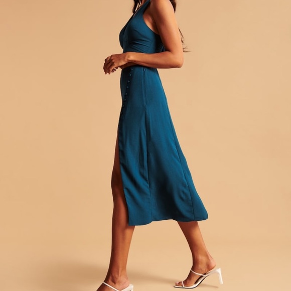 Abercrombie Delicate Button Midi Skirt - Picture 6 of 6